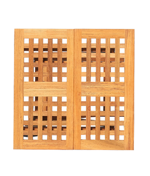 LILLY - Square teak garden table by Traditional Teak - view 3